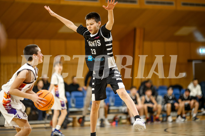 12.01.2025 Österreichischer Basketballverband 2024/25, SLMU14, SU Döbling vs Vienna Giants