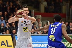Basketball ABL 2015/16 Grunddurchgang 34. Runde WBC Wels vs Gmunden Swans