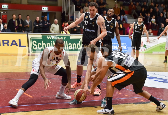 Basketball ABL 2015/16 Grunddurchgang 18.Runde WBC Wels vs BK Dukes Klosterneuburg