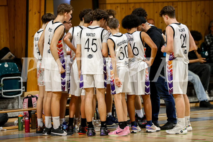 06.04.2025 Österreichischer Basketballverband 2024/25, SLMU16, Post SV Wien vs. BBU Salzburg
