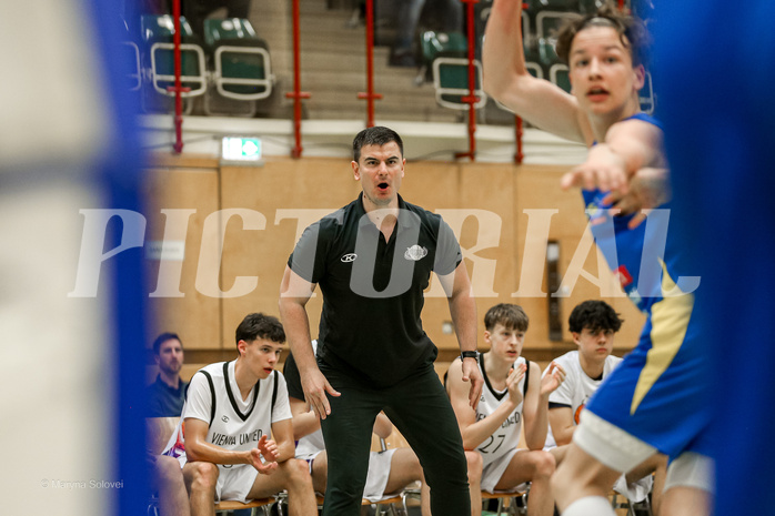 27.04.2025 Österreichischer Basketballverband 2024/25, SLMU16, VF Vienna United vs. SKN St. Pölten