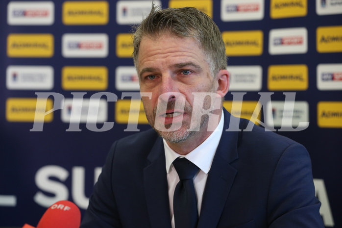 Basketball Superliga 2019/20, Pressekonferenz vs. 



