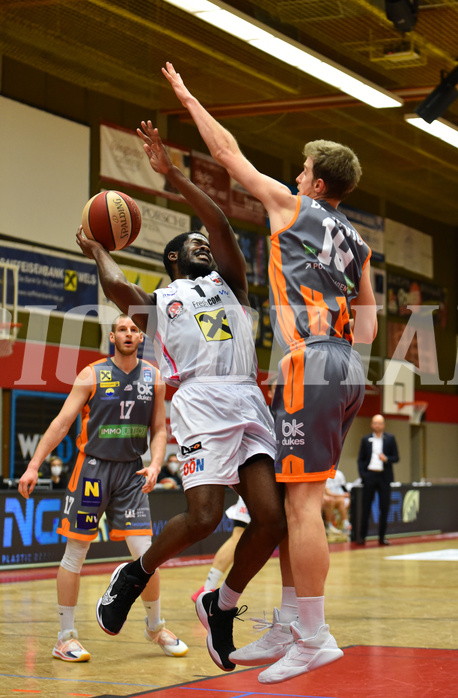 Basketball Superliga 2020/21, Grunddurchgang 18. Runde Flyers Wels vs. Klosterneuburg Dukes, Austen Awosika (1),