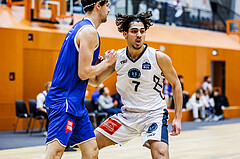 Basketball, Basketball Zweite Liga 2024/25, Grunddurchgang 21.Runde, Vienna Timberwolves, Kufstein Towers, Armin Karian (7)
