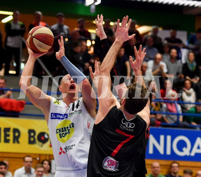 8 Basketball ABL 2017/18 CUP HF Gmunden Swans vs Flyers Wels