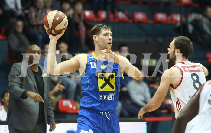 Basketball ABL 2016/17, Grunddurchgang 11.Runde BC Vienna vs. UBSC Graz


