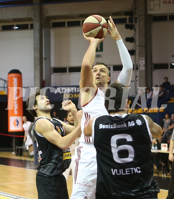 Basketball ABL 2015/16 Grunddurchgang 18.Runde BC Vienna vs. Traiskirchen Lions