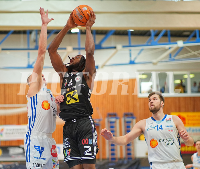 Basketball Superliga 2024/25, 10.Plazierungsrunde Oberwart Gunners vs. Flyers Wels


