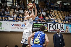 Basketball, ABL 2018/19, Grunddurchgang 35.Runde, Oberwart Gunners, Gmunden Swans, Georg Wolf (10)