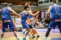 Basketball, Basketball Austria Cup 2019/20, Finale, Kapfenberg Bulls, Klosterneuburg Dukes, Moritz Lanegger (6)