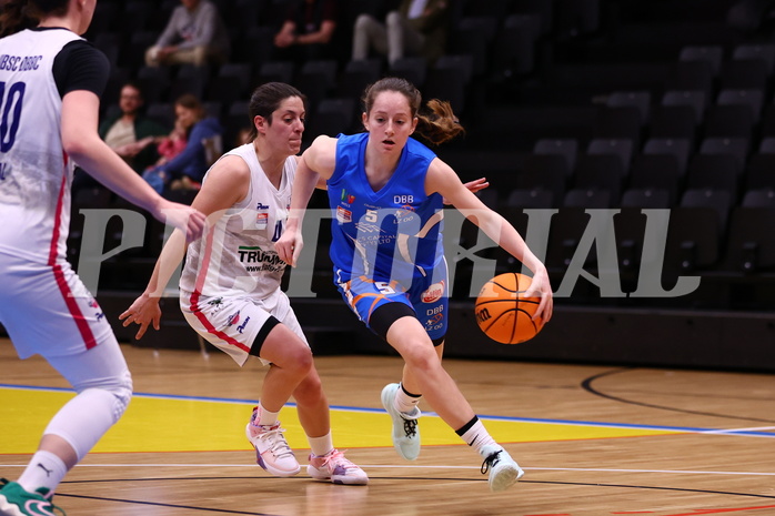 03.03.2024, Graz, Raiffeisen Sportpark, Basketball Damen Superliga 2023/24, Grunddurchgang 14.Runde, UBSC-DBBC Graz - DBB OCS Diamond Ladies Wels ,  