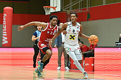 Basketball, Superliga 2024/25, Grunddurchgang 5.Runde, Flyers Wels vs. BC Vienna,
