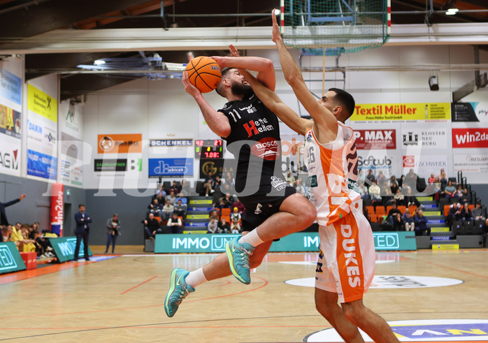 Basketball Superliga 2024/25, Grunddurchgang 9.Runde Klosterneuburg Dukes vs. Kapfenberg Bulls


