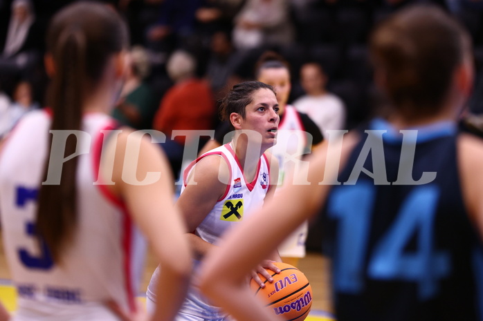 29.09.2024, Graz, Raiffeisen Sportpark, Basketball Damen Superliga 2024/25, Grunddurchgang, 1.Runde, UBSC-DBBC Graz - Vienna Timberwolves,  