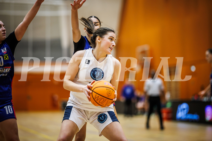 Basketball, SLWU19 Basketball Damen Superliga 2024/25, Vienna Timberwolves, DBB LZ OÖ, 