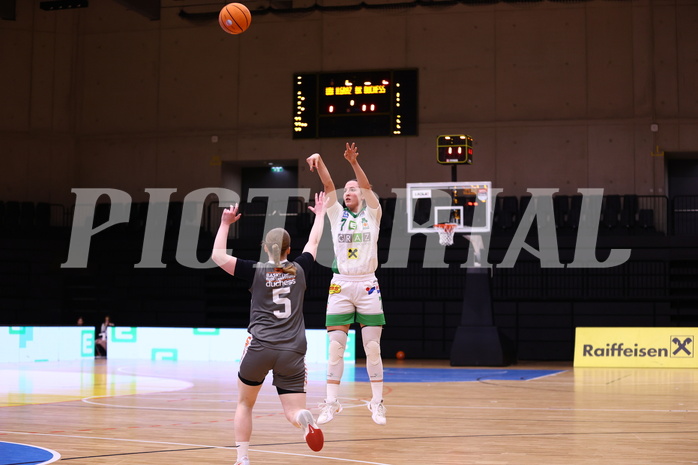 02.03.2025, Graz, Raiffeisen Sportpark, Basketball Damen Superliga 2024/25, Grunddurchgang, 14.Runde, UBI Graz vs. Klosterneuburg Duchess,  