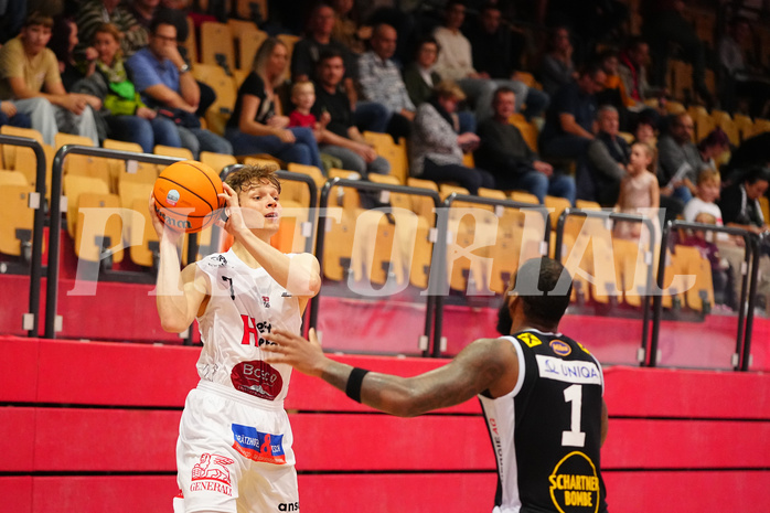 Win2day Basketball Superliga 2024/25, Grunddurchgang, 5. Runde, Kapfenberg vs. Gmunden


