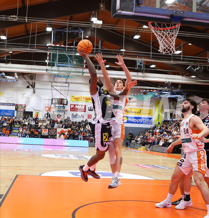 Basketball Superliga 2024/25, 4.Plazierungsrunde Klosterneuburg Dukes vs. Gmunden Swans
