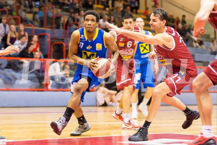 Basketball ABL 2015/16 Grunddurchgang 30.Runde Traiskirchen Lions vs. UBSC Graz