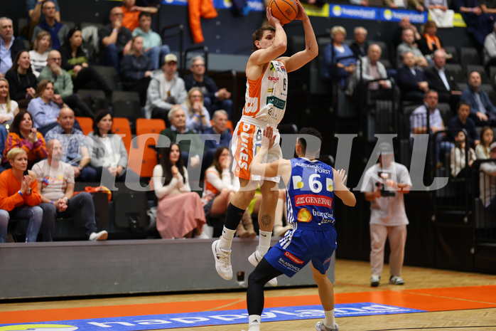 Basketball Superliga 2024/25, 9.Plazierungsrunde Klosterneuburg Dukes vs. Oberwart Gunners