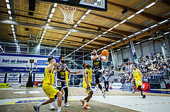 Basketball, Win2Day Superliga 2023/24, Grunddurchgang 4.Runde, SKN St. Pölten, Gmunden Swans, Daniel Friedrich (6)