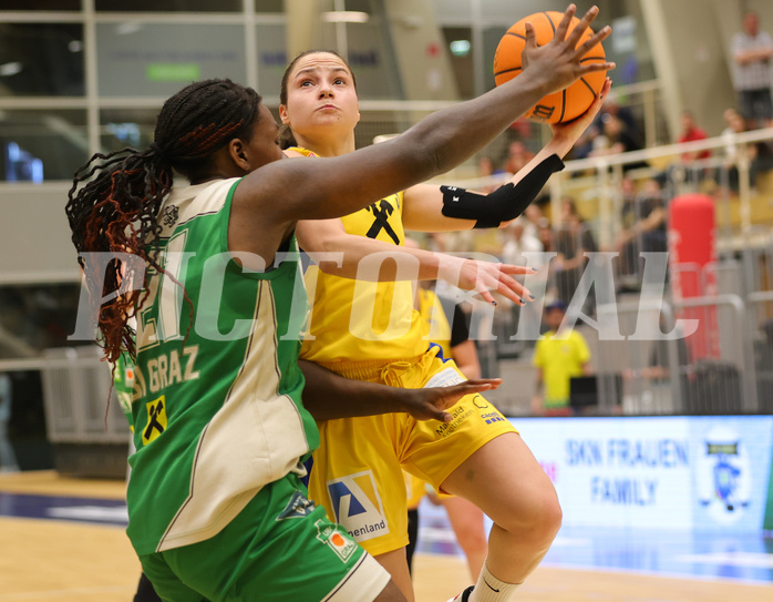 Basketball Damen Superliga 2023/24, Finale Spiel 3 SKN St. Pölten vs. UBI Graz


