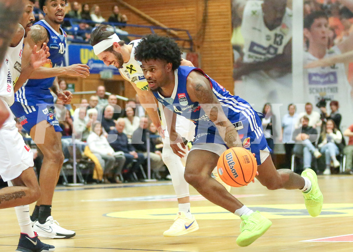 Basketball Superliga 2024/25, Grunddurchgang 22.Runde Gmunden Swans vs. Oberwart Gunners