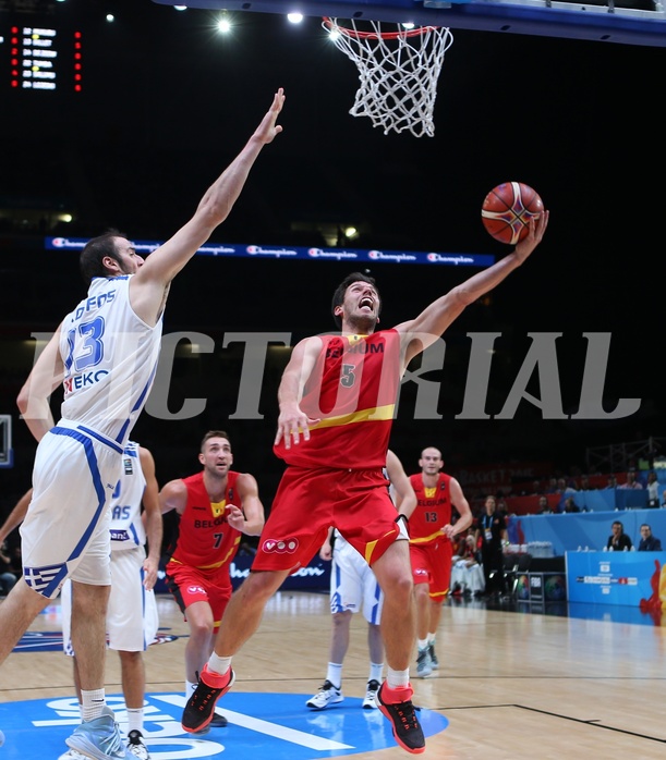 Basketball Eurobasket 2015  Team Greece vs. Team Belgium


