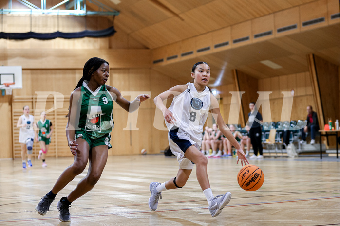 09.03.2025 Österreichischer Basketballverband 2024/25, SLWU16 Vienna Timberwolves vs. UBI Graz