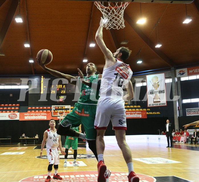 Basketball Superliga 20120/21, Viertelfinale Spiel 4 BC Vienna vs. Kpafenberg Bulls


