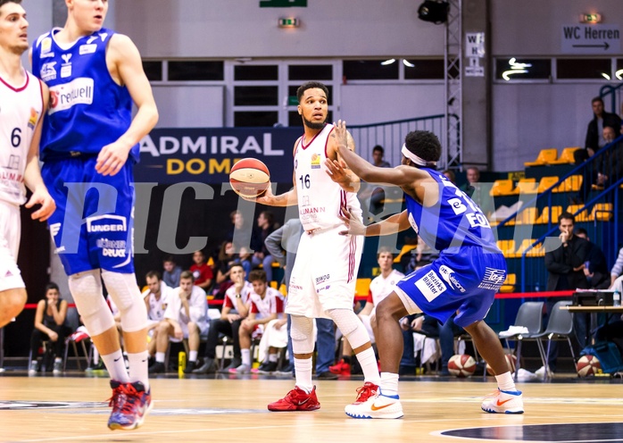 Basketball ABL 2015/16 Grunddurchgang 16.Runde BC Vienna vs. Oberwart Gunners


