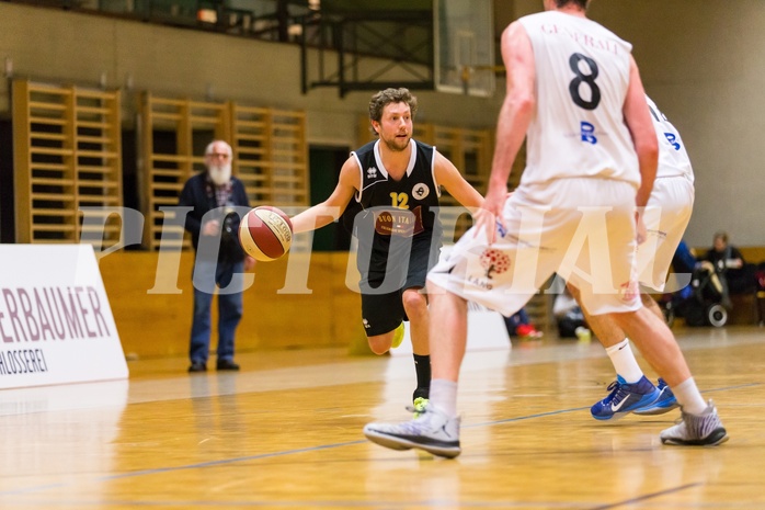 Basketball, 2.Bundesliga, Grunddurchgang 17.Runde, Mattersburg Rocks, Wörthersee Piraten, Christian Erschen (12)