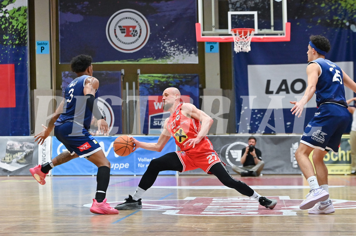 Basketball Superliga 2024/25, Playoff, Viertelfinale Spiel 1, Flyers Wels vs BBC Nord Dragonz,