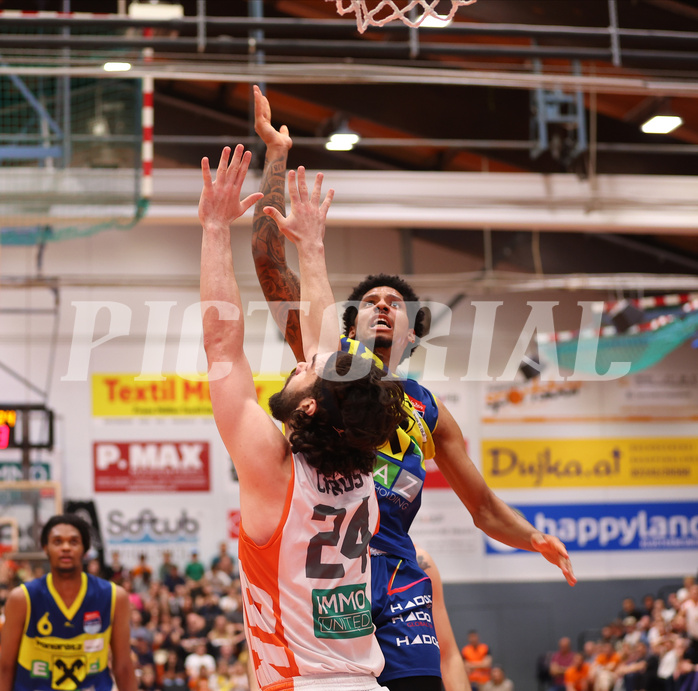 Basketball Superliga 2023/24, Playoff, Semifinale Spiel 1 Klosterneuburg Dukes vs. UBSC Graz