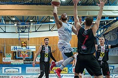 Basketball, ABL 2017/18, Grunddurchgang 21.Runde, Oberwart Gunners, WBC Wels, Louis Dabney Jr. (5)