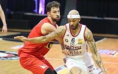 Basketball ABL 2016/17, Playoff VF Spiel 1 BC Vienna vs. WBC Wels


