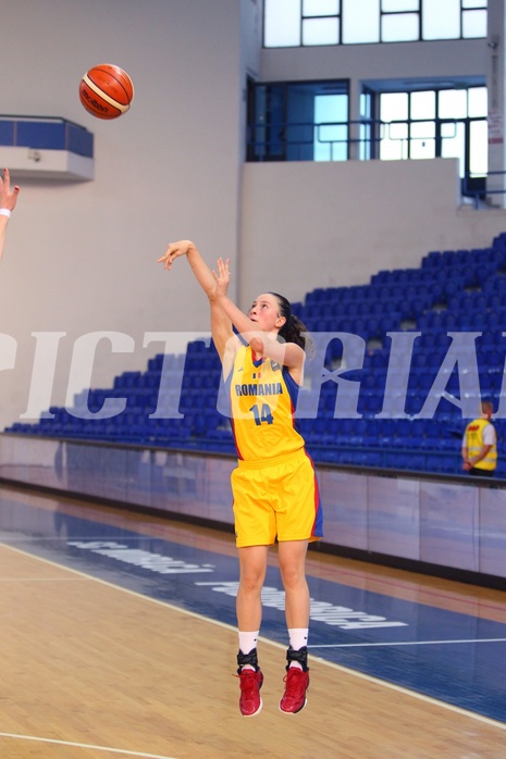 FIBA Europe EC U20 Women Division B Romania vs Montenegro