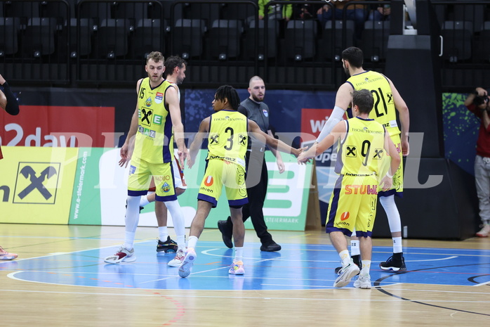 05.11.2022, Graz, Raiffeisen Sportpark Graz, Basketball Superliga 2022/23, Grunddurchgang, Runde 6, UBSC Raiffeisen Graz vs. Arkadia Traiskirchen Lions