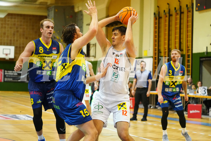 Win2day Basketball Superliga 2024/25, Grunddurchgang, 5. Runde, Fürstenfeld vs. UBSC Graz


