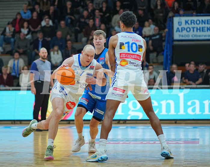 Basketball Superliga 2024/25, Grunddurchgang 15.Runde Oberwart Gunners vs. SKN St.Pölten