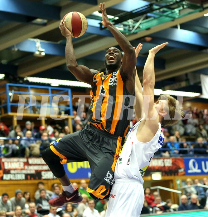 Basketball ABL 2016/17, Grunddurchgang 16.Runde Gmunden Swans vs. BK Dukes Klosterneuburg