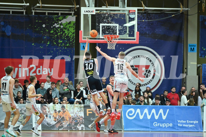 Basketball, Superliga 2023/24, Grunddurchgang 14. Runde, Flyers Wels vs. Gmunden,
