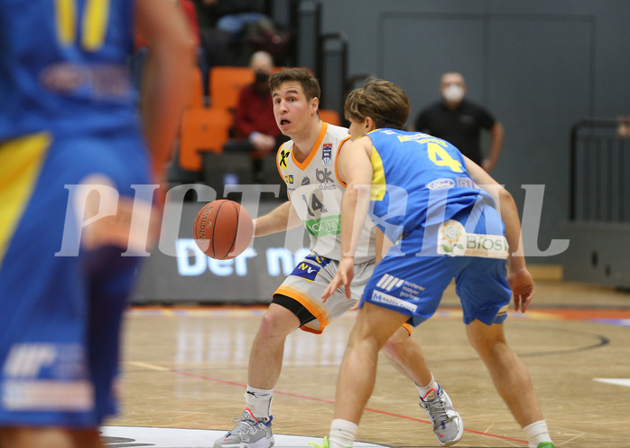 Basketball Superliga 2021/22, Grunddurchgang 14.Runde Klosterneuburg Dukes vs. SKN St. Pölten