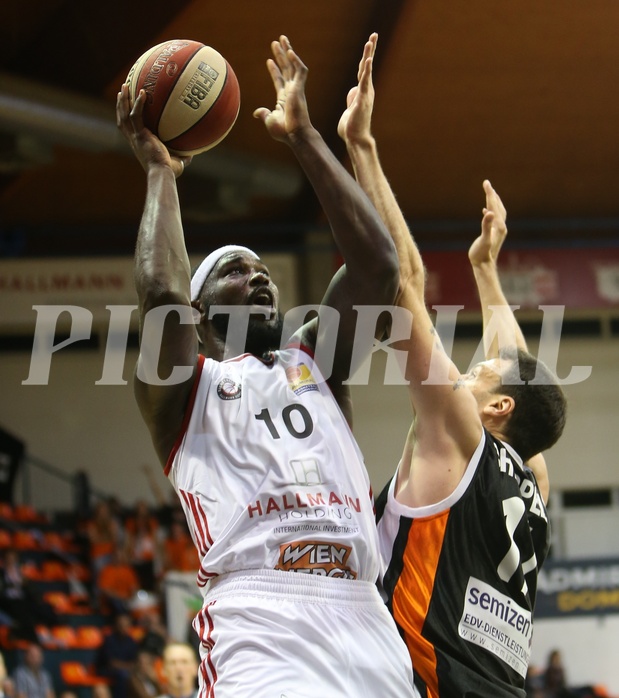 Basketball ABL 2015/16 Grunddurchgang 1.Runde BC Vienna vs. BK Dukes Klosterneuburg