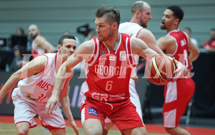 Basketball FIBA Basketball World Cup 2019 European Qualifiers,  First Round Austria vs. Georgia



