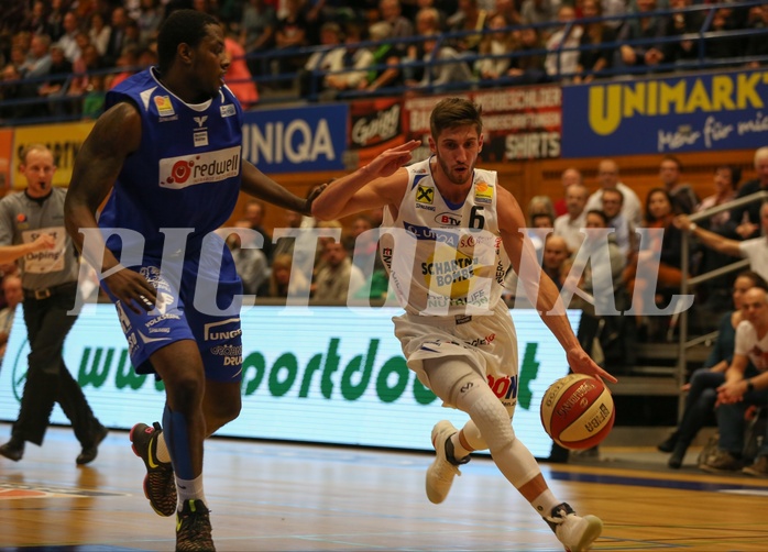 Basketball ABL 2016/17 Grunddurchgang 6.Runde Gmunden Swans vs Oberwart Gunners