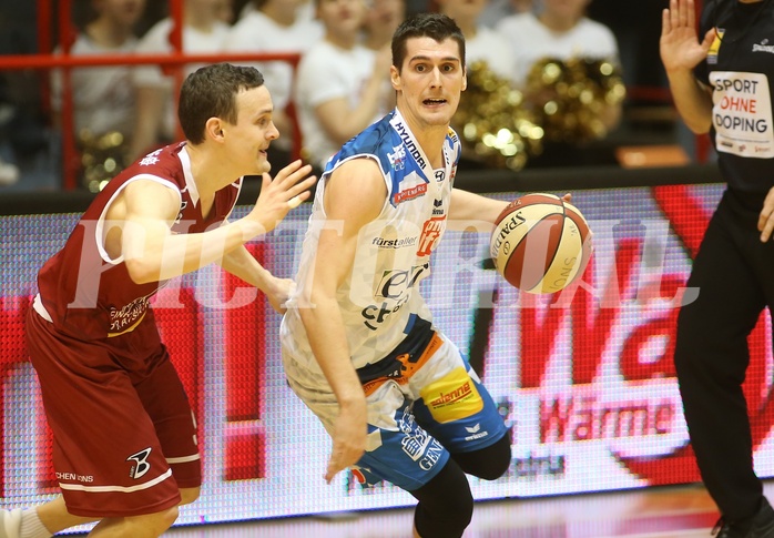 Basketball ABL 2017/18, Grunddurchgang 27.Runde Traiskirchen Lions vs. Kapfenberg Bulls