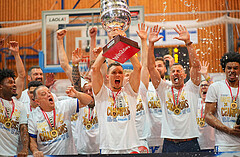 Basketball, Basketball Superliga 2024/25, Playoffs, Finale Spiel 1, Oberwart Gunners vs. BBC Nord Dragonz