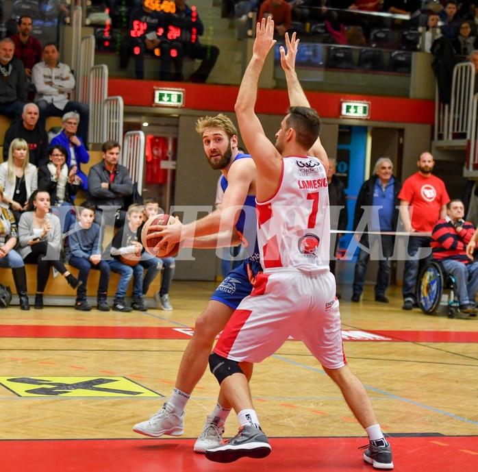 Basketball ABL 2018/19 Grunddurchgang 22. Runde Flyers Wels vs Bulls Kapfenberg