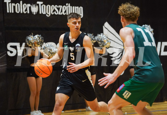 Basketball Zweite Liga 2024/25, Grunddurchgang 6.Runde Raiders Tirol vs. Raiffeisen Dornbirn Lions